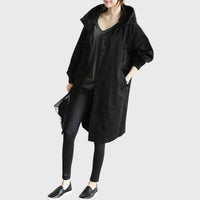 Ruby | Water-Repellent Hooded Trench Coat with a Long Silhouette