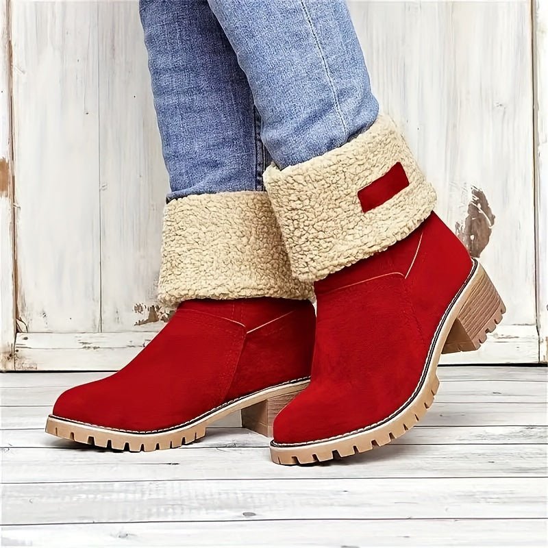 Emma | Kuschelige Mid-Calf-Stiefel mit Fleecefutter