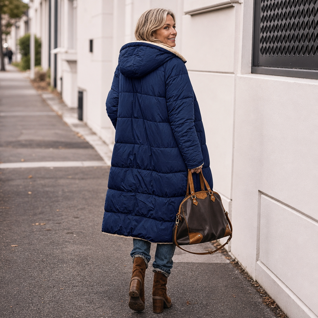 Veluna | Wendbarer Wintermantel – Stilvoll und Warm für Frauen