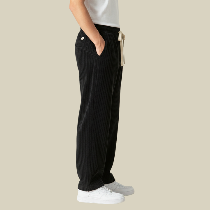 Masaaki | Cordhose – Bequeme Eleganz mit Elastischem Bund