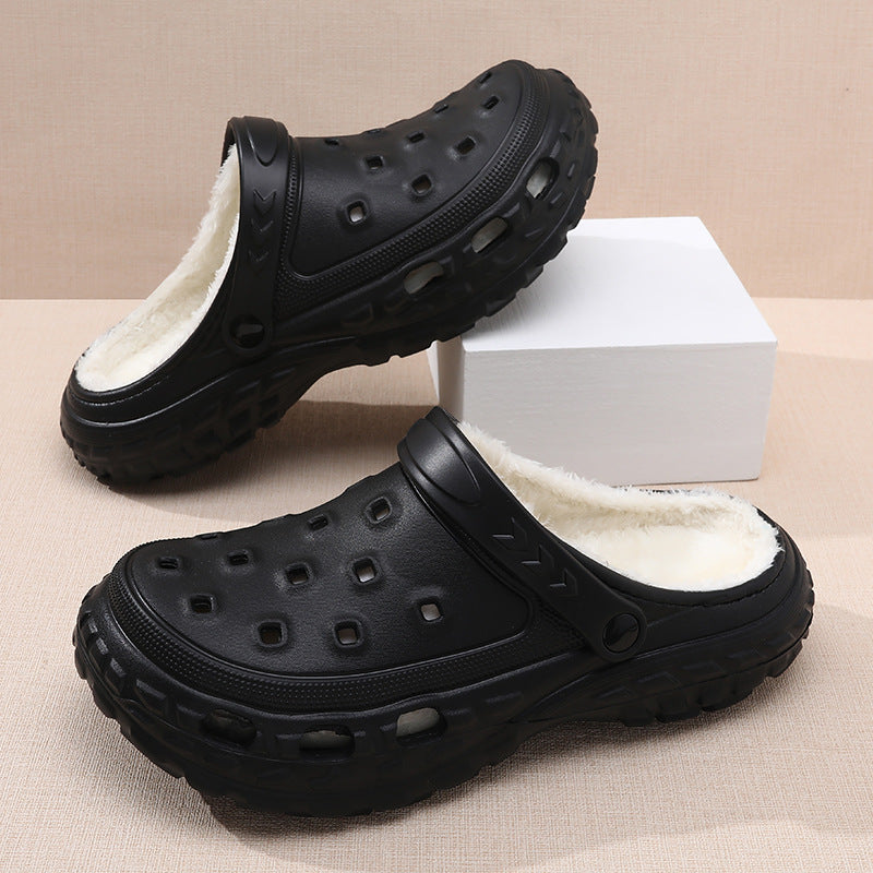 Tobias | Lined Fleece Clogs for Warm, Cozy Moments