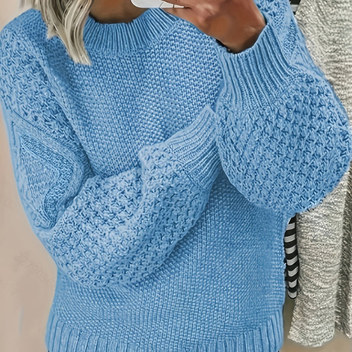 Bonnie | Lantern-Sleeve Sweater für jeden Tag