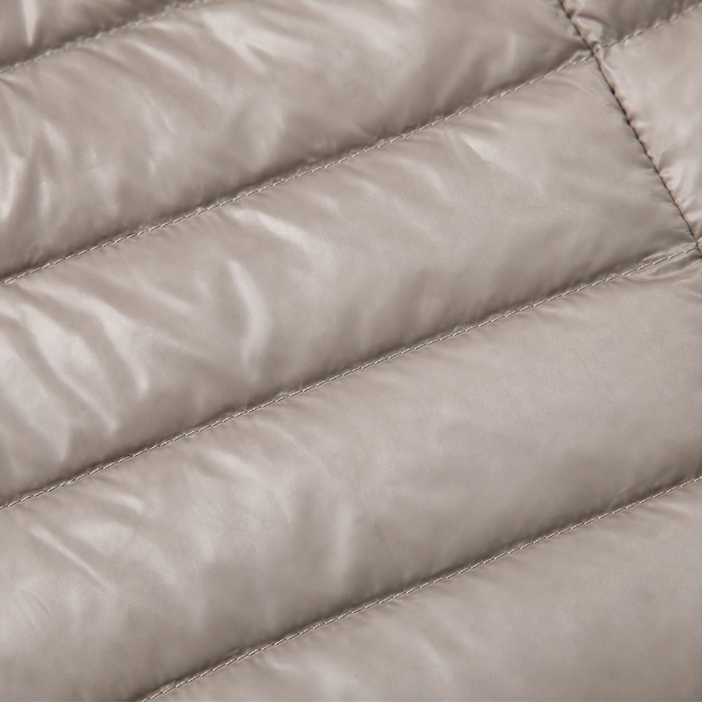 Veluna | Langer Stepp-Puffermantel – Leicht und Warm