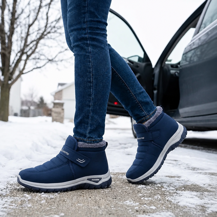 Cozara | Winter Boots – Fur Lined Slip On Design for Women