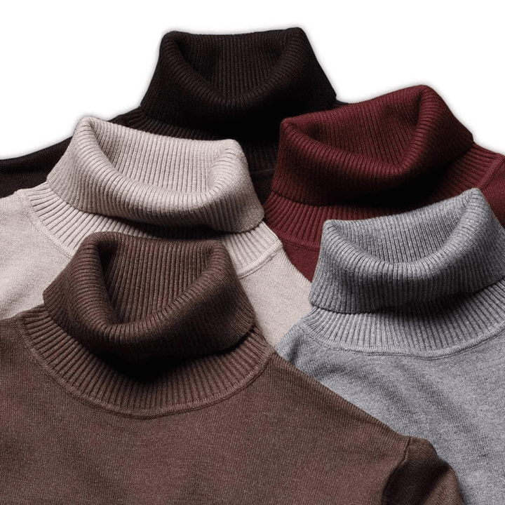 Henry | Rollkragenpullover aus Schurwolle für Männer