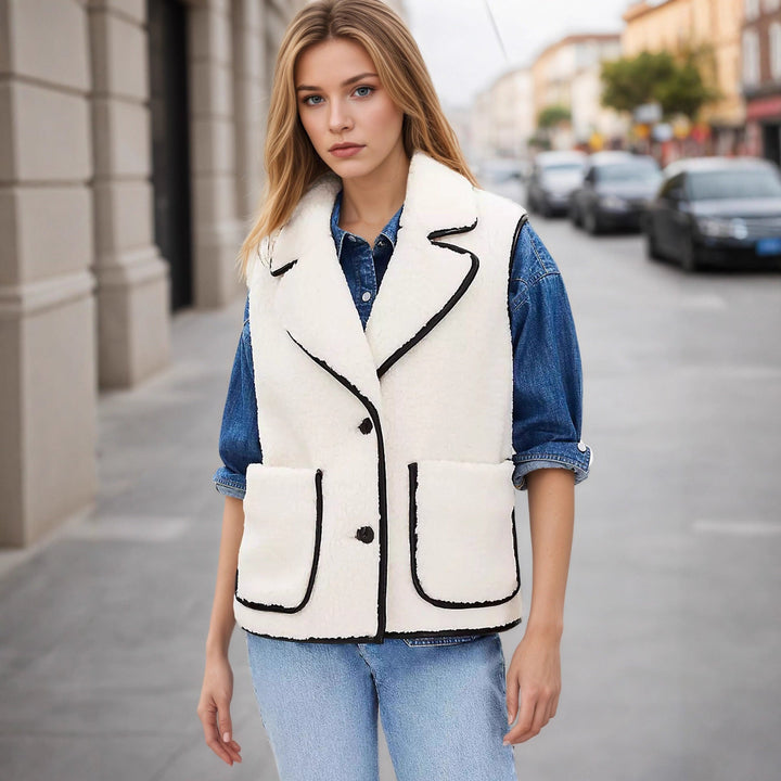 Christine | Timeless and Elegant Textured Vest for Women