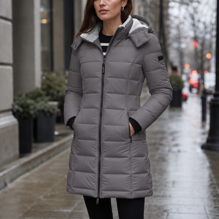 Wearbella | Mid-Length Puffer Jacket – Warm und Schick für den Winter