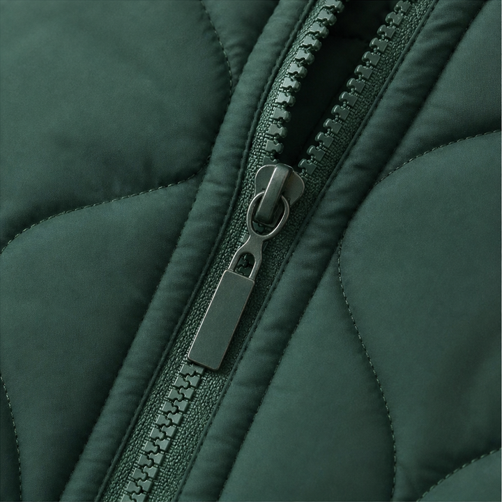 Wearbella | Spliced Quilted Hooded Puffer Jacket – Bequeme warme Jacke für kalte Tage