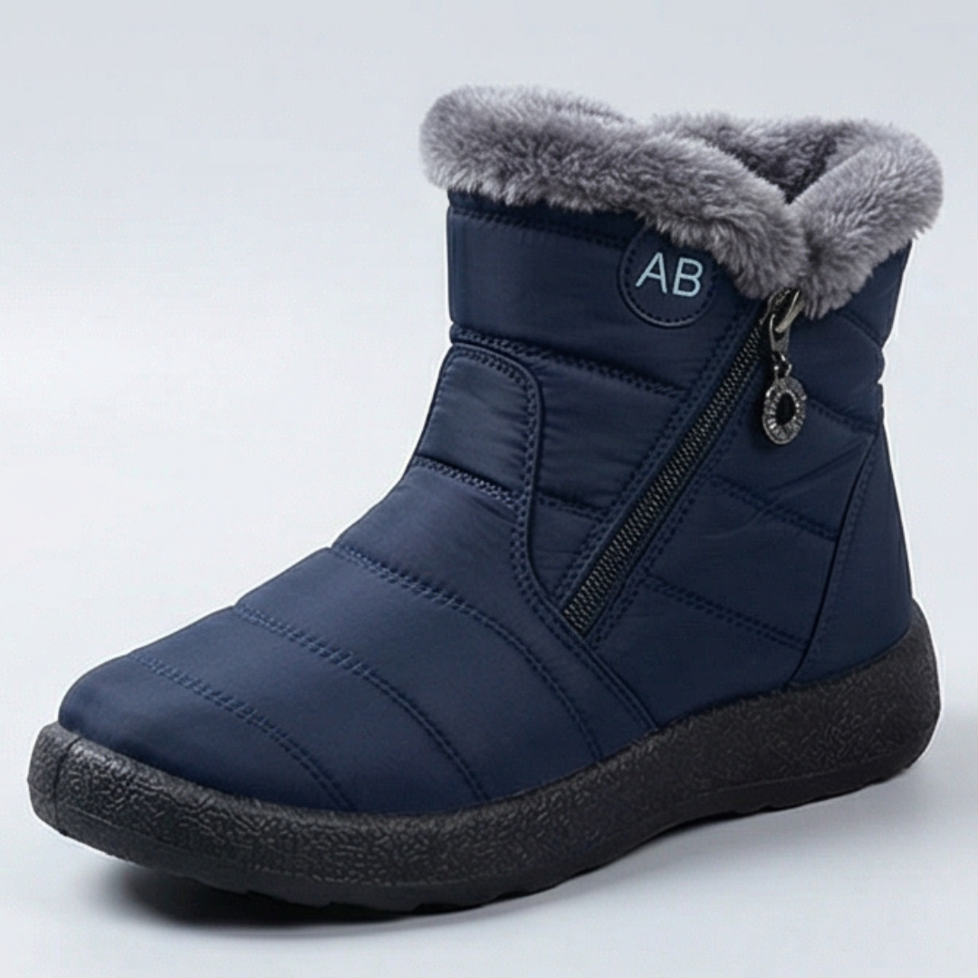 Frostiva | Winter Ankle Boots – Warm and Lightweight with Faux Fur