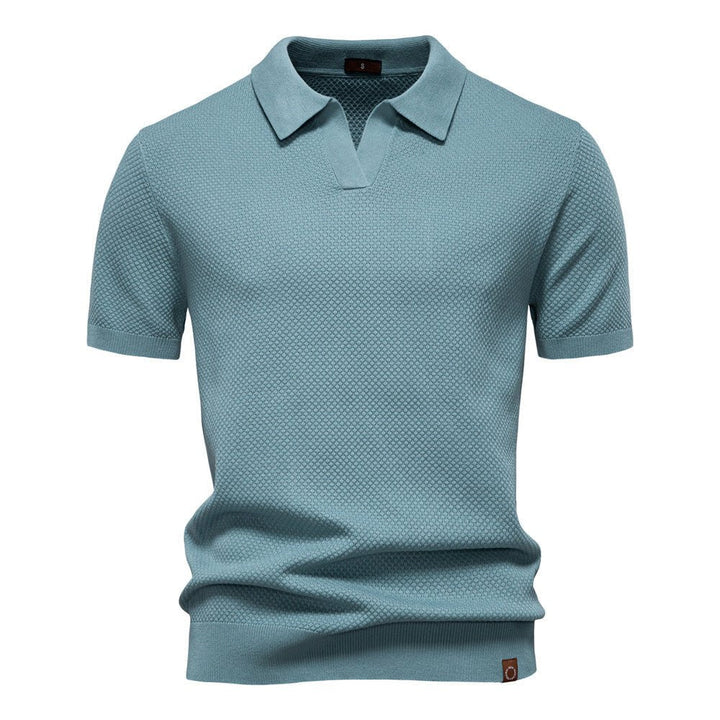 Carter | Polo-Shirt – Klassisches Strukturiertes Design für Männer