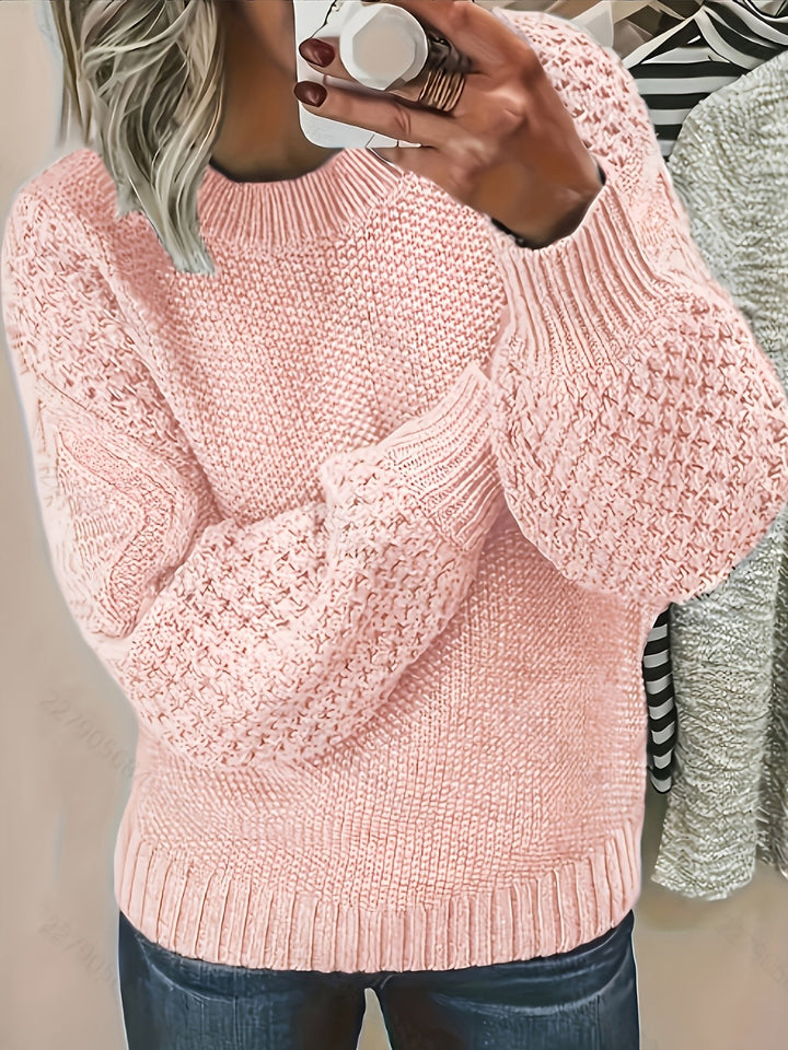Bonnie | Lantern-Sleeve Sweater für jeden Tag