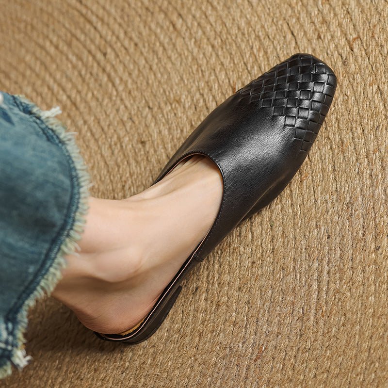 Lucia | Elegant and Stylish Leather Slides