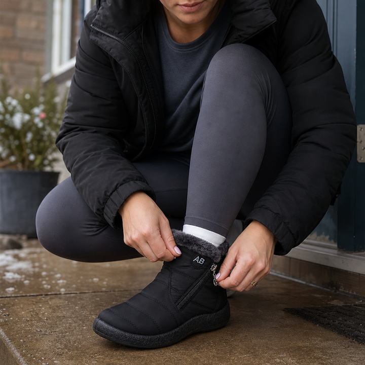 Lunavia | Zipper Ankle Boots – Warm und Wasserabweisend für Frauen