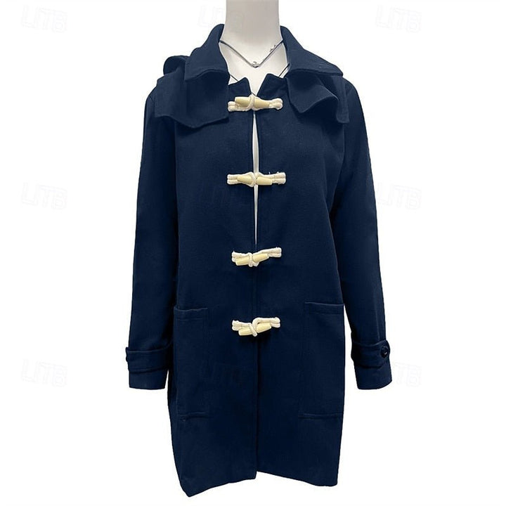 Fletcher | Hooded Toggle Overcoat – Classic Tailoring for Men
