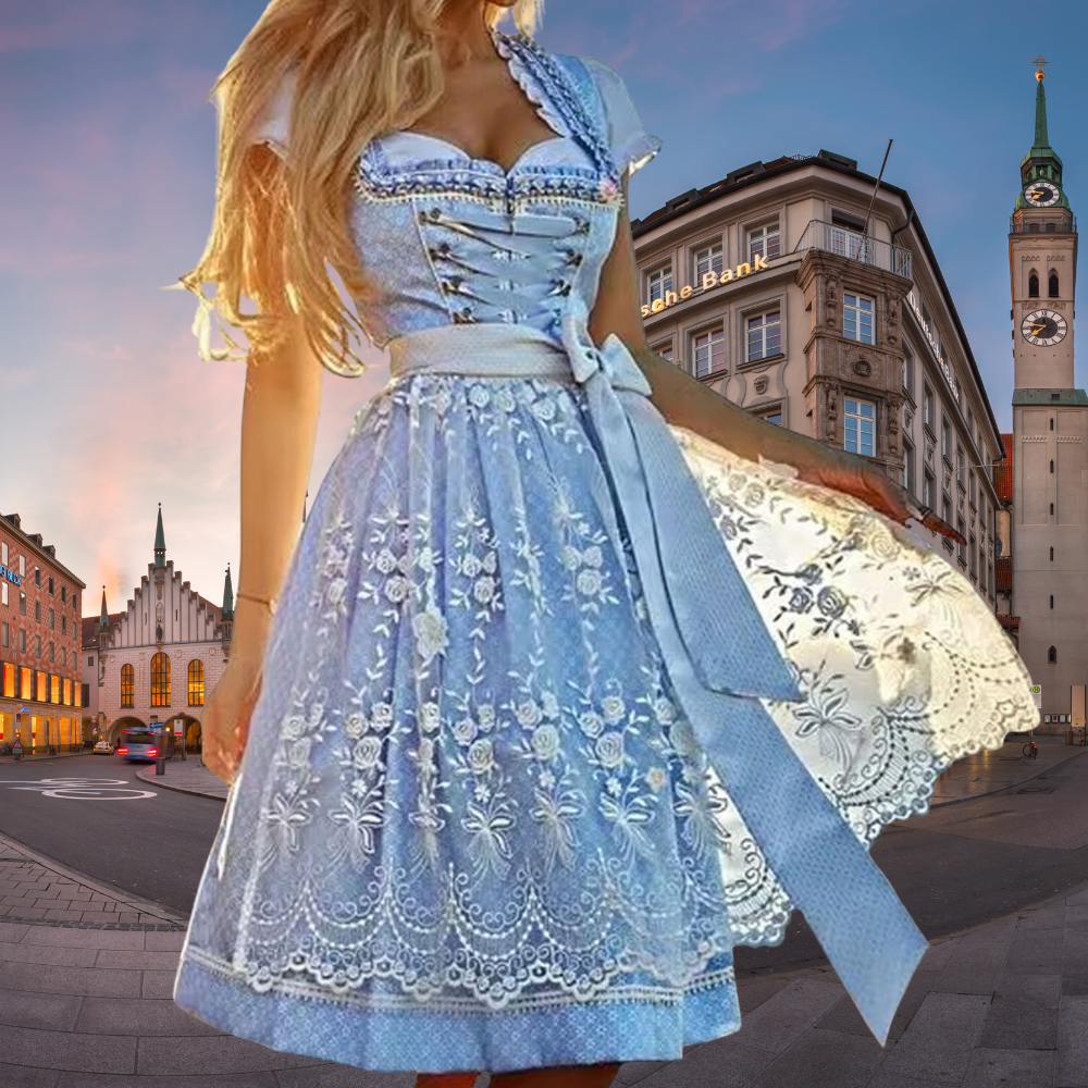 Charlotte | Elegant Oktoberfest Dirndl Dress with Traditional Charm
