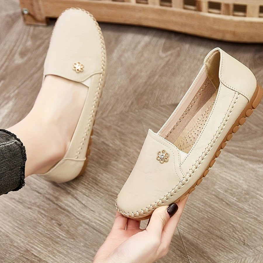 Charlene | Slip-On Loafers – Elegante Alltagsbequeme Schuhe für Frauen