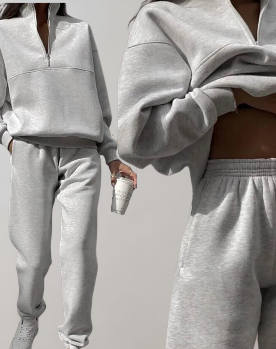 Isabelle | Fleece-Set – Eleganter und Bequemer Stil