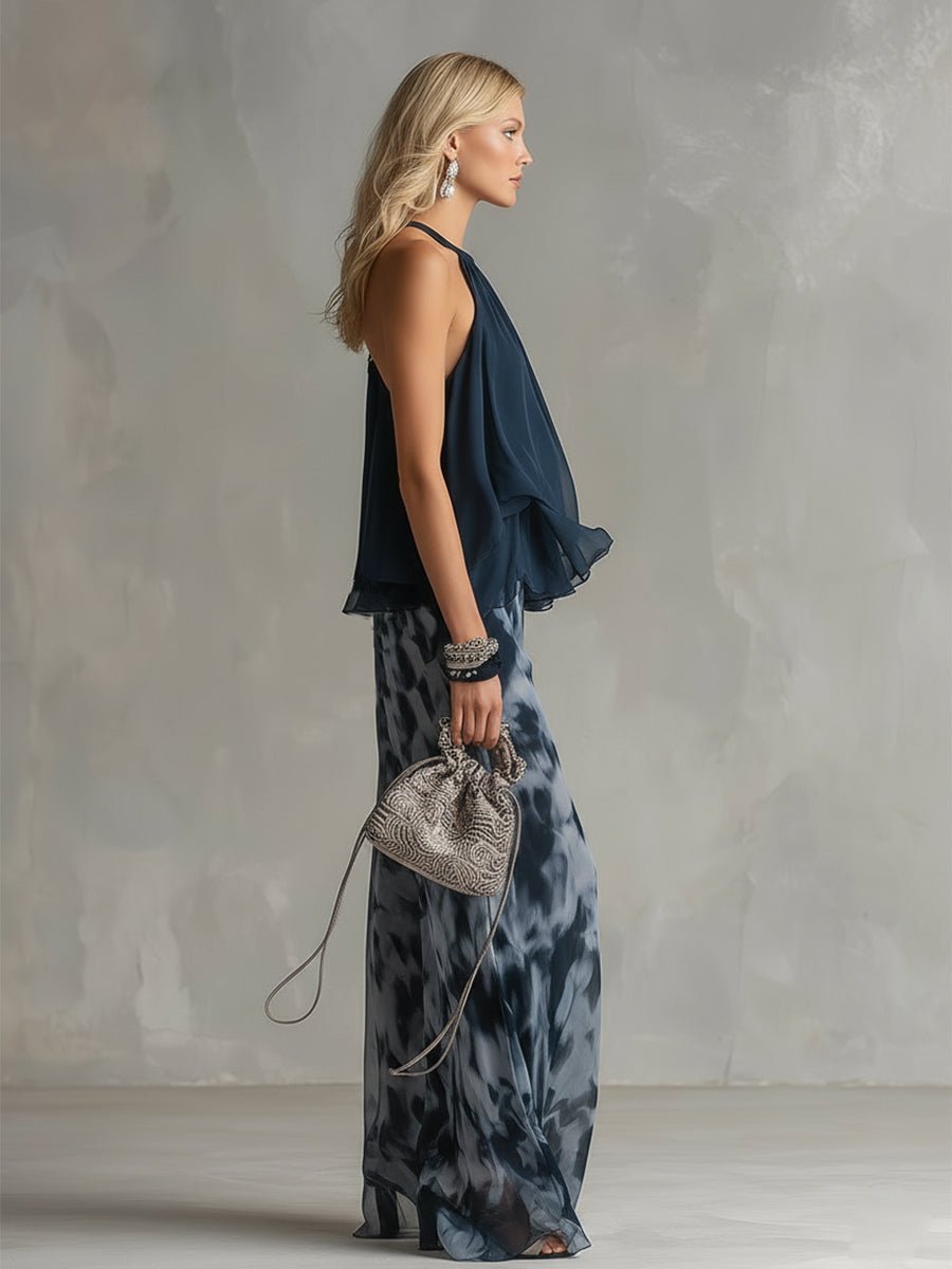 Annika | Zweiteiler Set – Elegantes Neckholder-Design für Damen