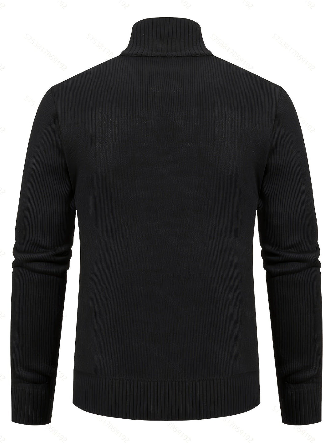 Walter | Full-Zip Cardigan – Textured Design for Men