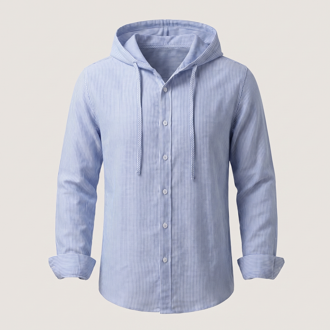 Glen | Linen Hoodie – Komfortable Passform für Herren
