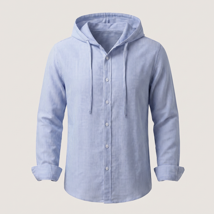 Glen | Linen Hoodie – Komfortable Passform für Herren