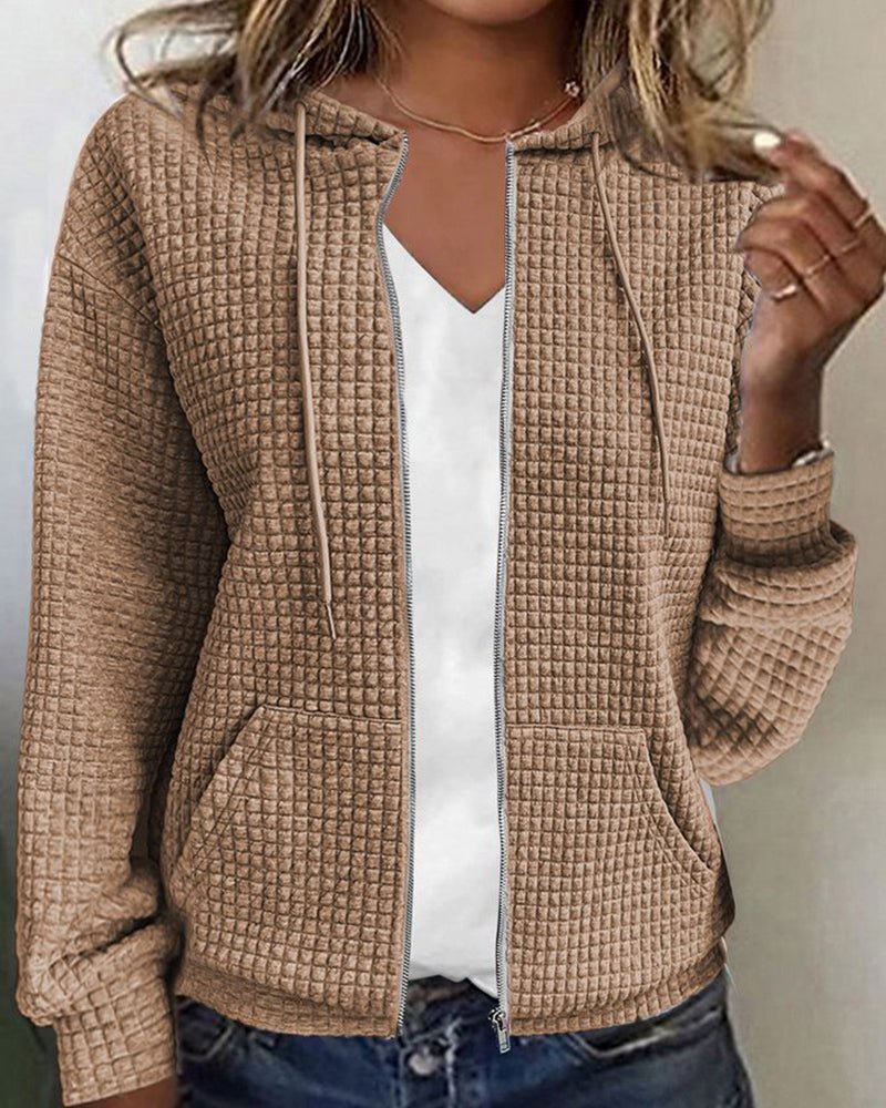 Calia | Hoodie Cardigan – Stylish Zip-Up for Women
