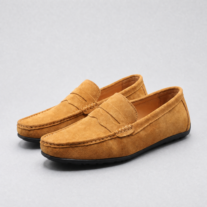 Verona | Suede Loafers – Eleganter Slip-On Stil für Männer