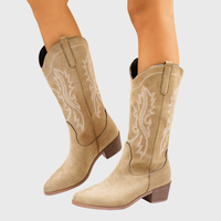 Lara | Elegant Western-Style Cowboy Boots for Women