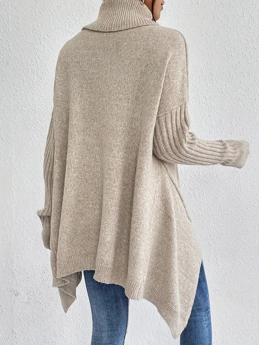Greta | Oversized Turtleneck Sweater für Damen – Bequem und Stylisch
