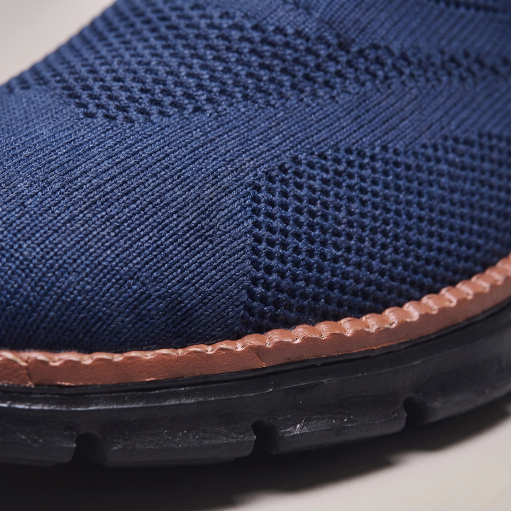 Alexander | Slip-On Sneakers – Modern Schwarz mit Chunky Sohle