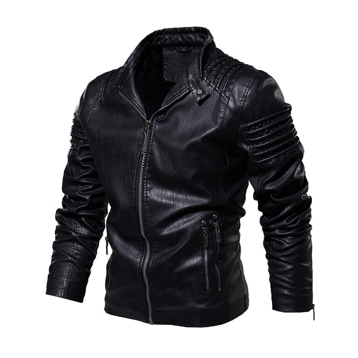 Charlie | Faux Leather Jacket – Biker-Style for Men