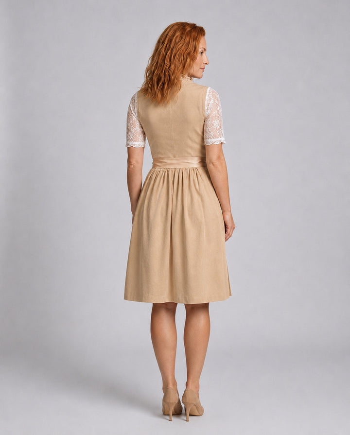 Theresa | Romantic Oktoberfest Dirndl Dress with Lace Blouse
