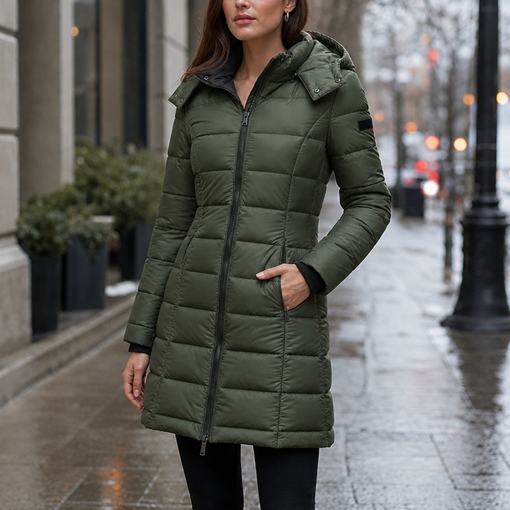 Wearbella | Mid-Length Puffer Jacket – Warm und Schick für den Winter