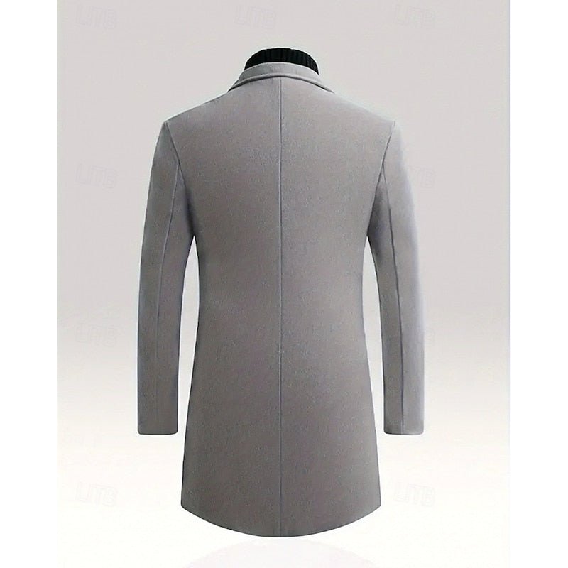 Callahan | Long Overcoat for Men – Timeless Everyday Style