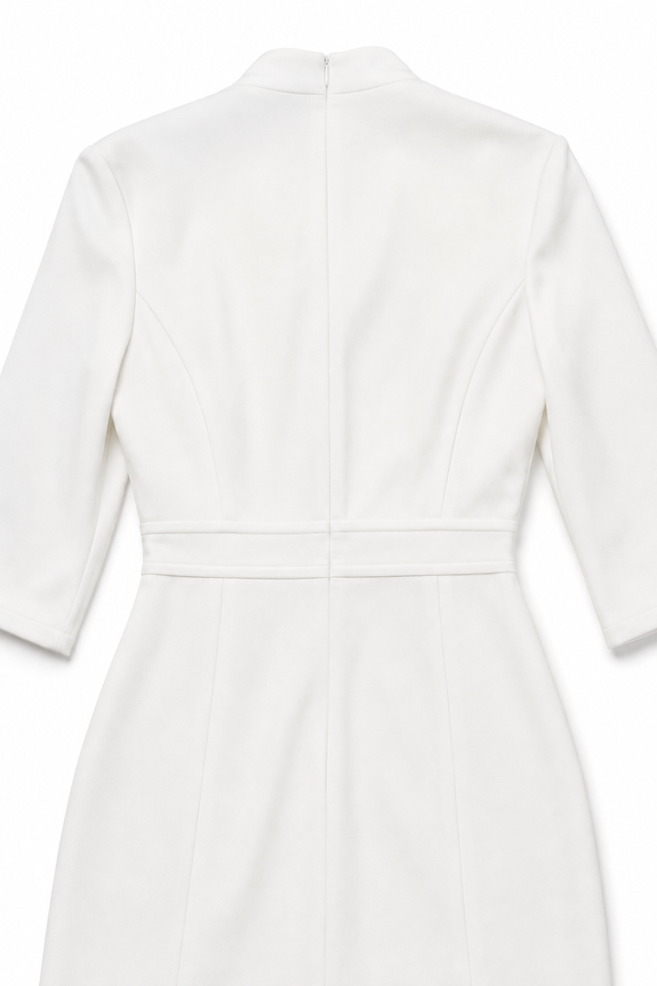 Skimline | Midi Dress – Eleganter Wickel-Stil für Frauen