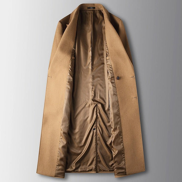 Gregor | Doppelreiher Mantel – Stilvoller, warmer Look für Männer