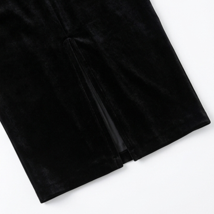 Velara | Midi Dress mit Dramatischem Oversized-Bow