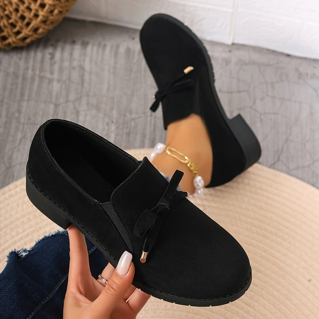 Nadia | Slip-On Loafer mit Schleife