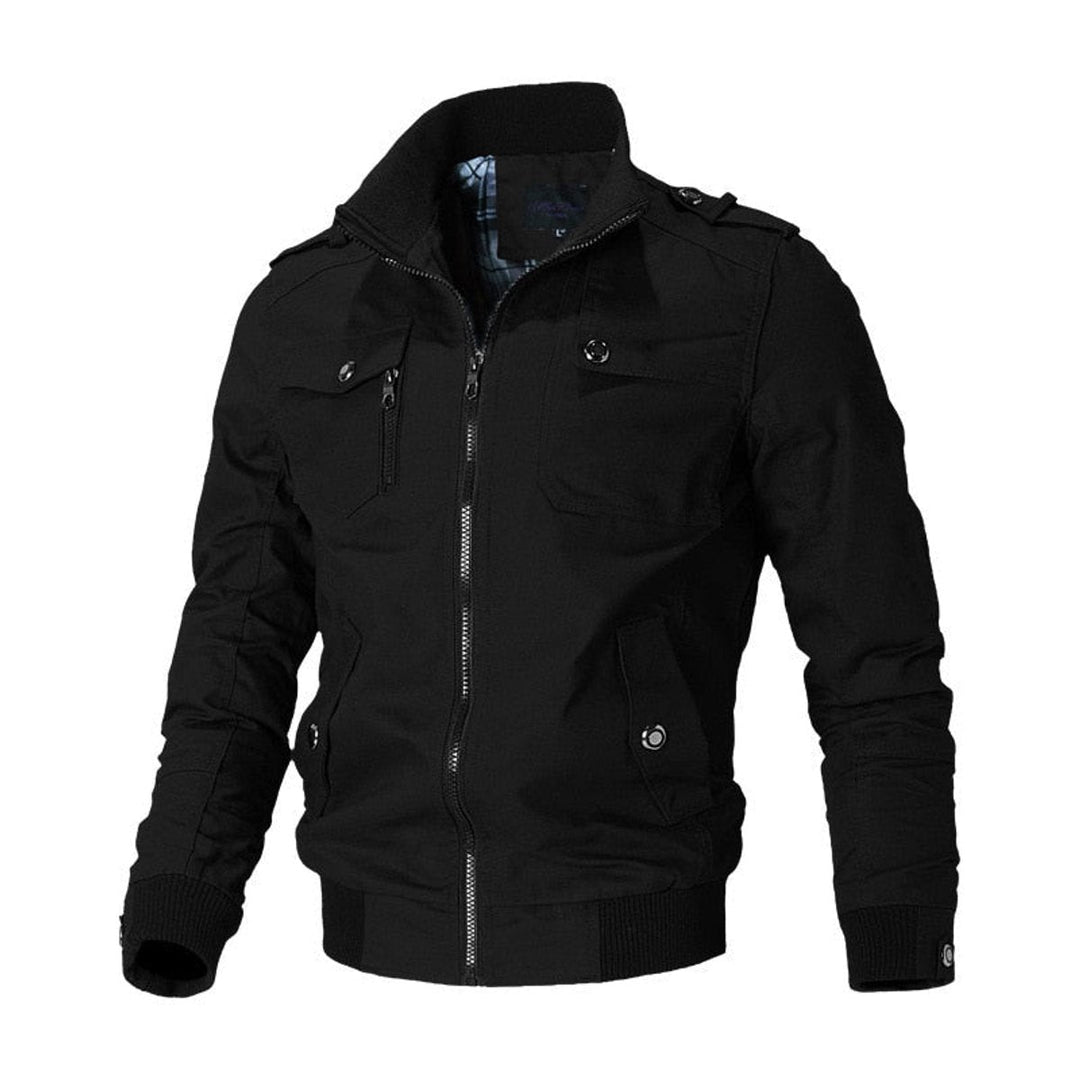 Simon | Military Men’s Bomber Jacket with Functional Utility Style
