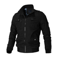 Simon | Military Men’s Bomber Jacket with Functional Utility Style