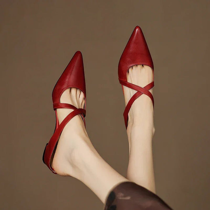 Isabella | Modern and Elegant Leather Slides