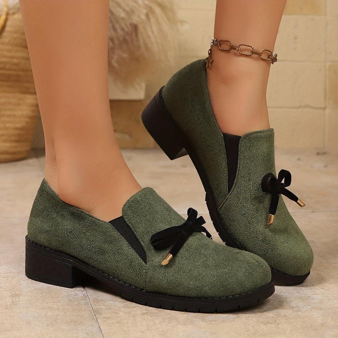 Nadia | Slip-On Loafer mit Schleife