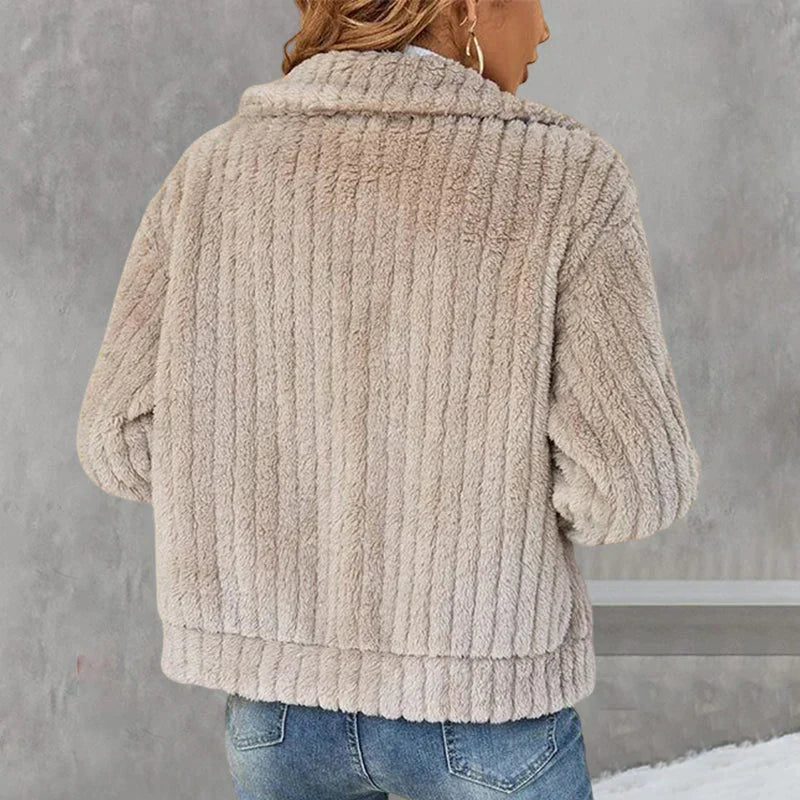 Hannah | Short, Modern Knitted Cardigan for Women