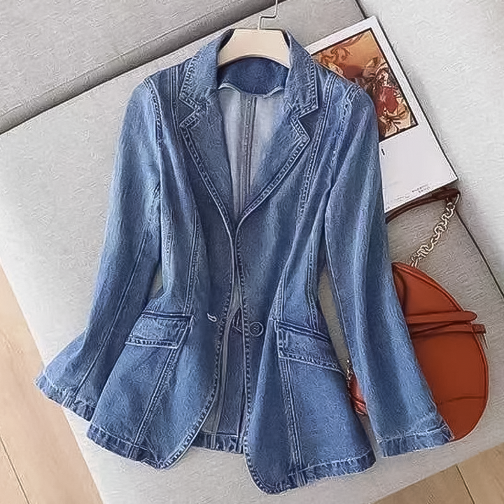 Katja | Timeless and Comfortable Denim Blazer