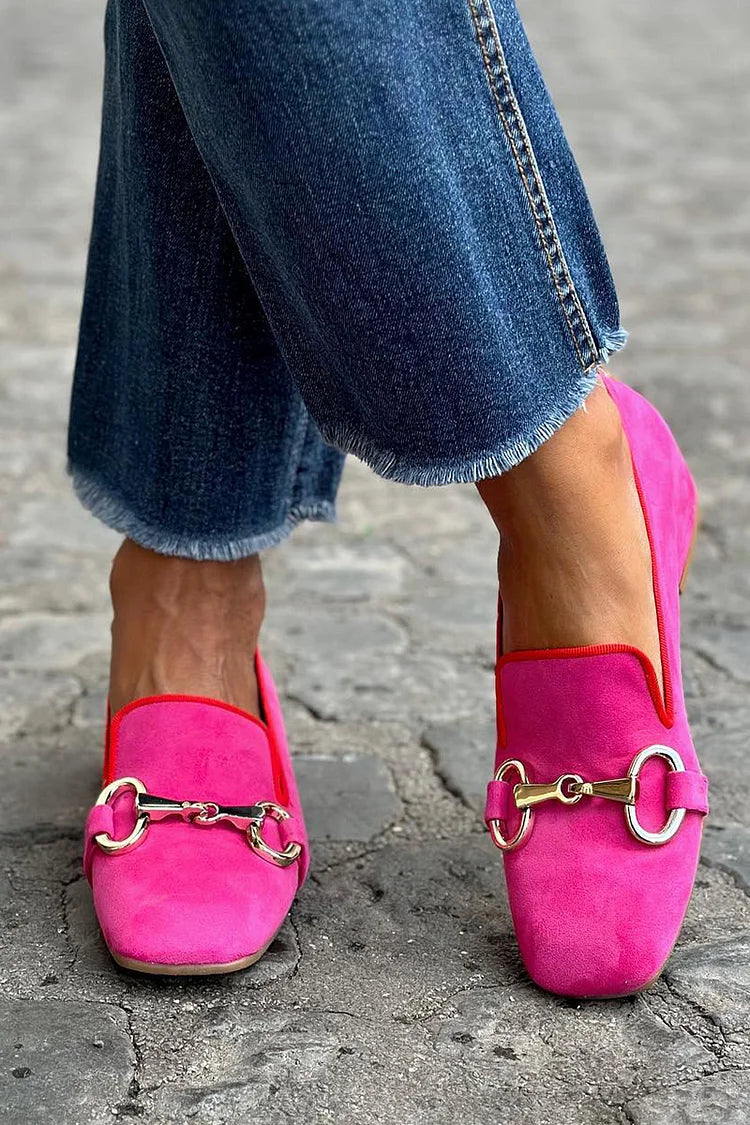Kristin | Expressive Loafers with a Modern Metallic Accent