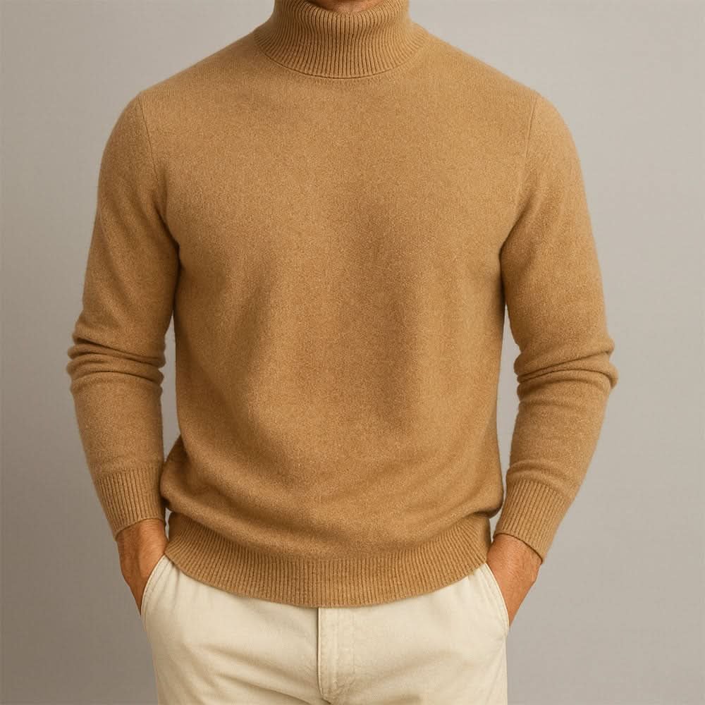 CARRINGTON | Cashmere Turtleneck – Luxuriös und Elegante Passform für Männer