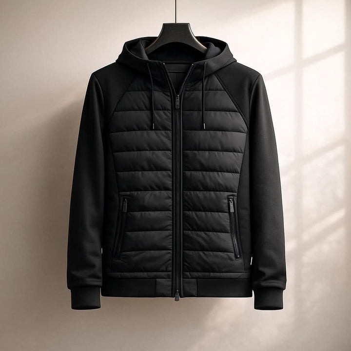 Ridgefield | Zip Hoodie – Warm Padded Design for Comfort