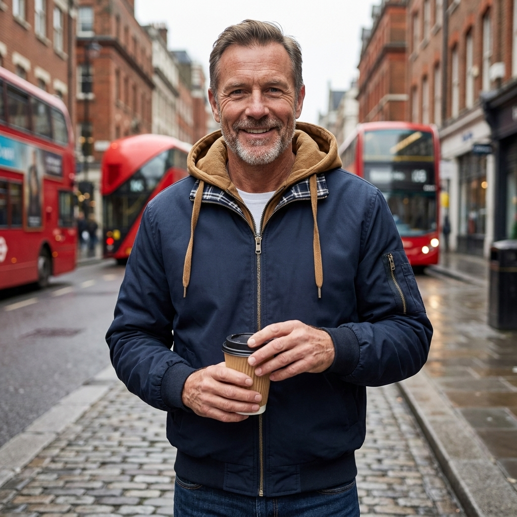 STRATTON | Thermal Bomber Jacket – Rugged Design for Men
