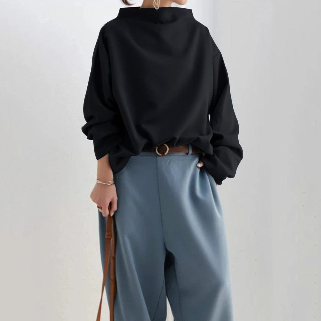 Mia | Knitted Sweater – Elegant Oversized Style for Women