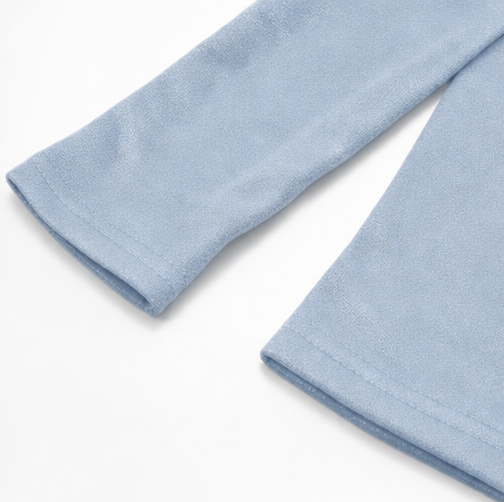 Cowlmere | Cowl Neck Loose Fit Velvet-Look Dress